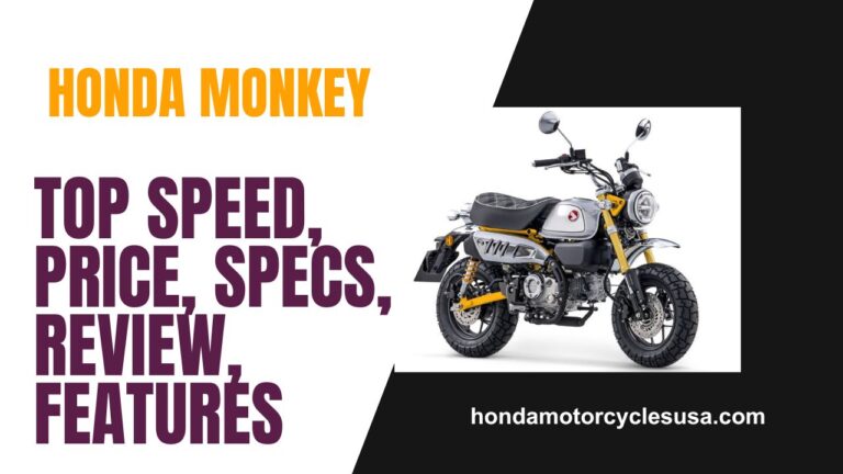 Honda Monkey Top Speed, Price, Specs, Review, Features